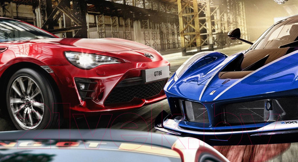 Изображение товара Фотообои листовые ФабрикаФресок Форсаж. Ford Mustang. Форд Мустанг. Для Гаража / 1053270 (300x270)