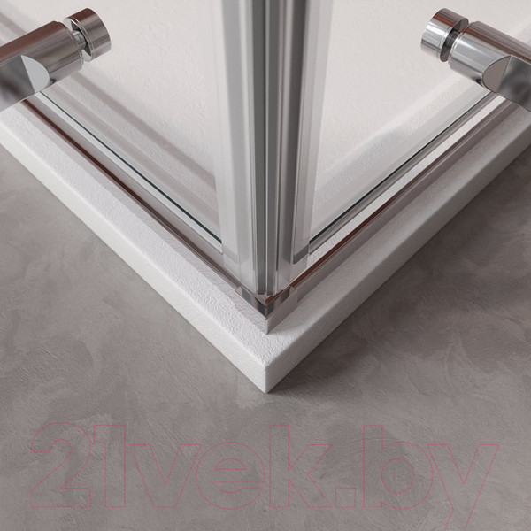 Изображение товара Душевой уголок Cezares Liner-AH-2-120/90-C-Cr-R