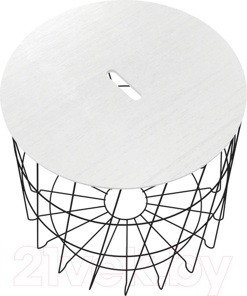 Изображение товара Журнальный столик Sheffilton SHT-CT41 (сандал/черный муар)