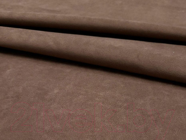 Изображение товара Диван Лига Диванов Дубай Лайт полки справа / 114366 (велюр коричневый)