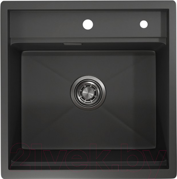 Изображение товара Мойка кухонная GRANULA KS-5051 (черный матовый)