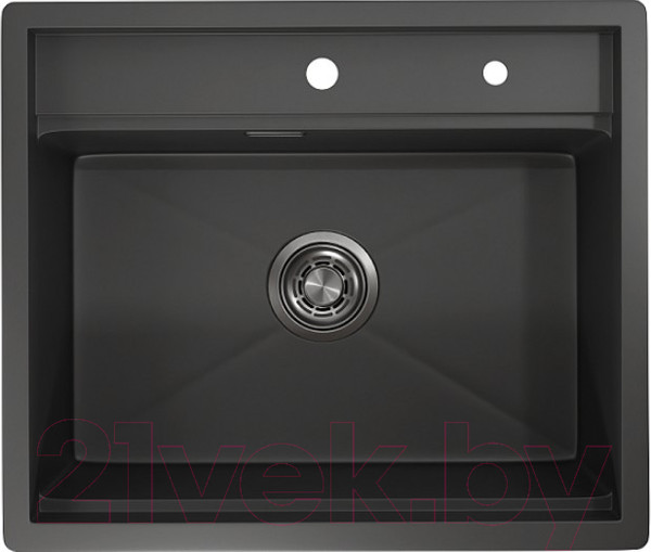 Изображение товара Мойка кухонная GRANULA KS-6051 (черный матовый)