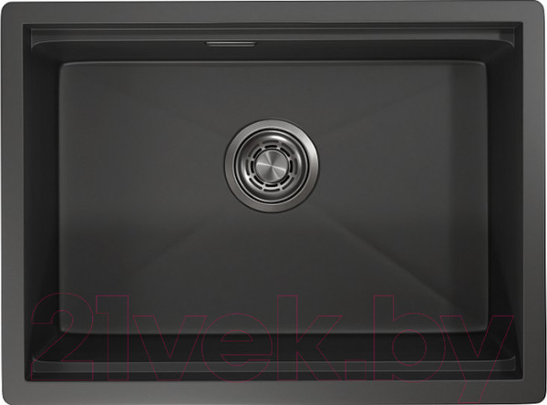Изображение товара Мойка кухонная GRANULA KS-6045U (черный матовый)