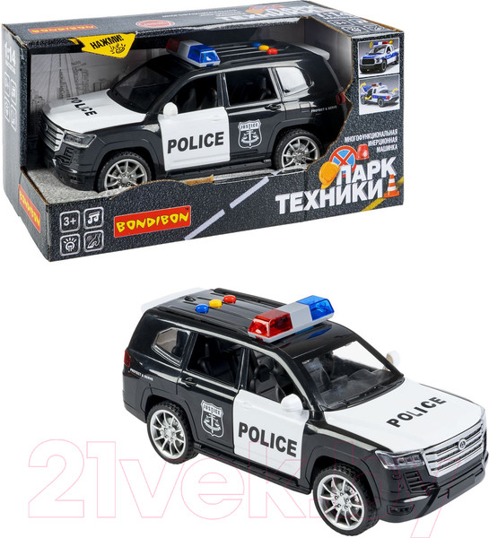 Изображение товара Автомобиль игрушечный Bondibon Полиция внедорожник / ВВ6089