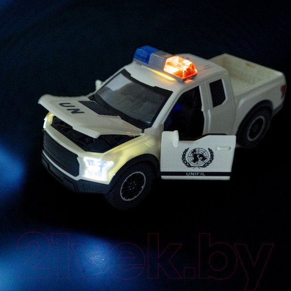 Изображение товара Автомобиль игрушечный Bondibon Пикап полиция / ВВ6088