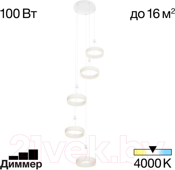 Изображение товара Люстра Citilux Дуэт CL719050