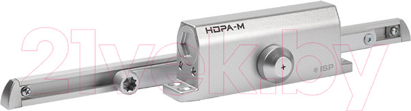 Изображение товара Доводчик с каналом скольжения Нора-М Isparus Slider 450 (серебристый)