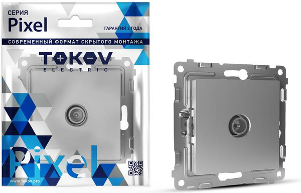 Изображение товара Розетка Tokov Electric Pixel TKE-PX-A1C-C03