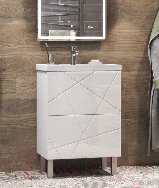 Изображение товара Тумба под умывальник Vigo Geometry 500-0-2