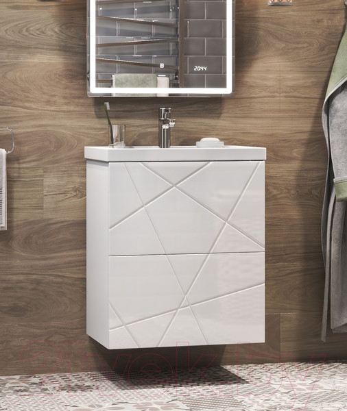 Изображение товара Тумба под умывальник Vigo Geometry 500-0-2