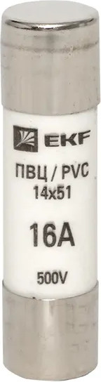 Изображение товара Предохранитель плавкий EKF pvc-14x51-16