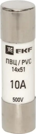 Изображение товара Предохранитель плавкий EKF pvc-14x51-10