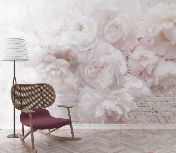 Изображение товара Фотообои листовые ФабрикаФресок Нежные Пионы 3D / 1193270 (300x270)
