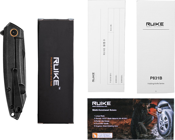 Изображение товара Нож туристический Ruike P831S-SB