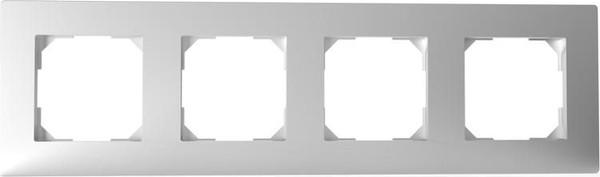 Изображение товара Рамка для выключателей и розеток Tokov Electric Pixel TKE-PX-RM4-C01 (белый)