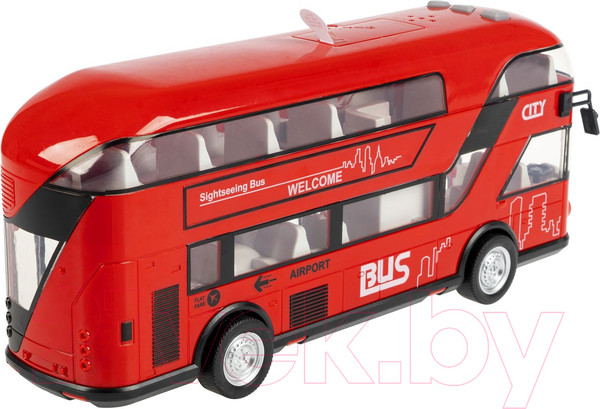 Изображение товара Автобус игрушечный Bondibon Двухэтажный / ВВ6081