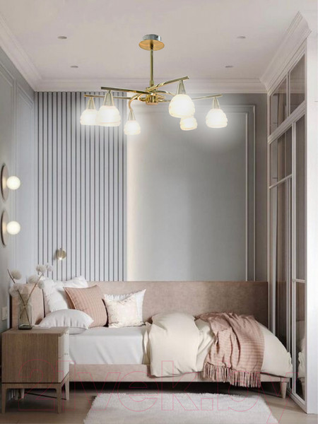 Изображение товара Люстра Aitin-Pro MS1840/6 (латунь)