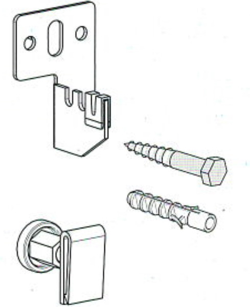 Изображение товара Кронштейн для радиатора Buderus К.11.D2
