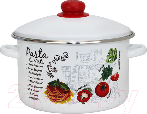 Изображение товара Кастрюля Эмаль Паста 01-1610/4М