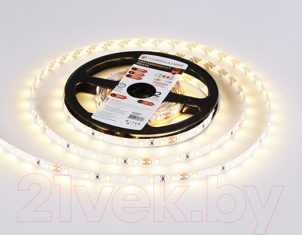 Изображение товара Светодиодная лента Ambrella 2835 60Led 6W 3000K / GS3001