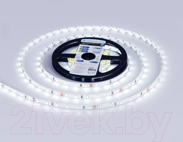 Изображение товара Светодиодная лента Ambrella 2835 60Led 6W 6500K / GS3003