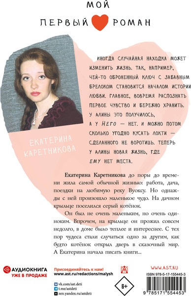 Изображение товара Книга АСТ Никому не отдам тебя, твердая обложка (Каретникова Екатерина)