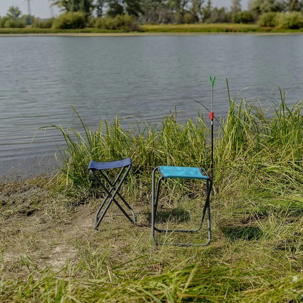 Изображение товара Табурет складной Premier Fishing СР-395 / T-PR-FS-395-LB (голубой)