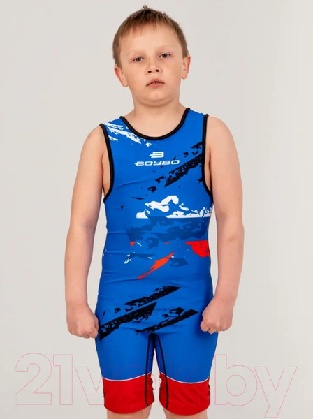 Изображение товара Трико для единоборств BoyBo Flag BT15 (XXXS, синий)