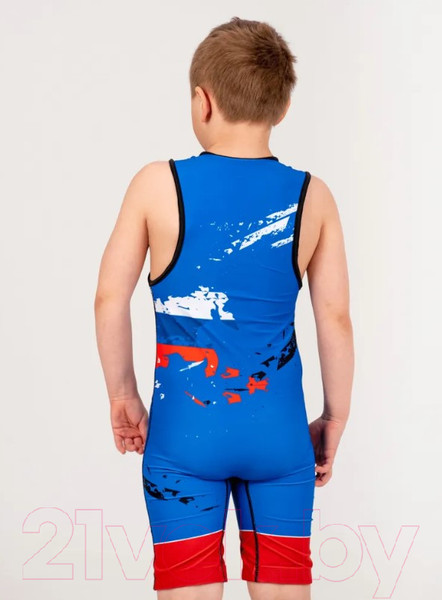 Изображение товара Трико для единоборств BoyBo Flag BT15 (XXXS, синий)