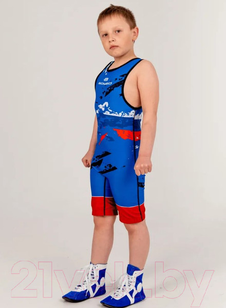 Изображение товара Трико для единоборств BoyBo Flag BT15 (XXXS, синий)