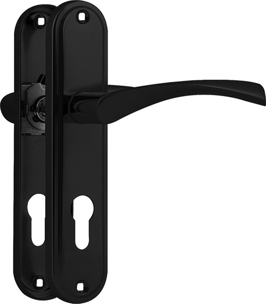 Изображение товара Ручка дверная Нора-М 700А-55мм (черный)