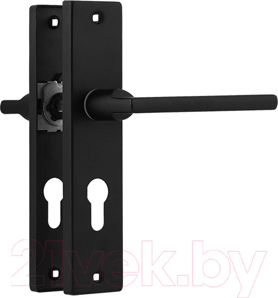 Изображение товара Ручка дверная Нора-М 708К-55мм (черный)