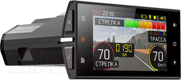 Изображение товара Автомобильный видеорегистратор SilverStone F1 Hybrid S-BOT Pro Wi-Fi