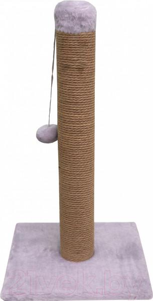 Изображение товара Когтеточка Кот и Пёс Столбик №3 / КС80Д (серый)