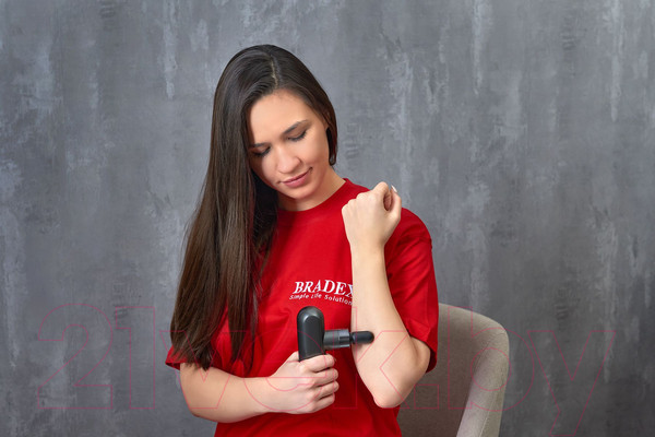 Изображение товара Массажный пистолет Bradex Мини Дельта / KZ 1425 (4 насадки)