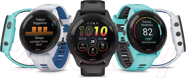 Изображение товара Умные часы Garmin Forerunner 265 46mm / 010-02810-10 (черный)