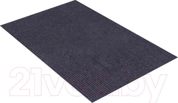 Изображение товара Коврик грязезащитный Shahintex icarpet Ребристый ТПР 80x120 S / 823574 (графит 01)