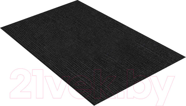 Изображение товара Коврик грязезащитный Shahintex icarpet Ребристый ТПР 100x150 S / 823598 (антрацит 03)