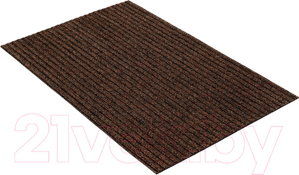 Изображение товара Коврик грязезащитный Shahintex icarpet Ребристый ТПР 80x120 / 839520 (брауни 04)