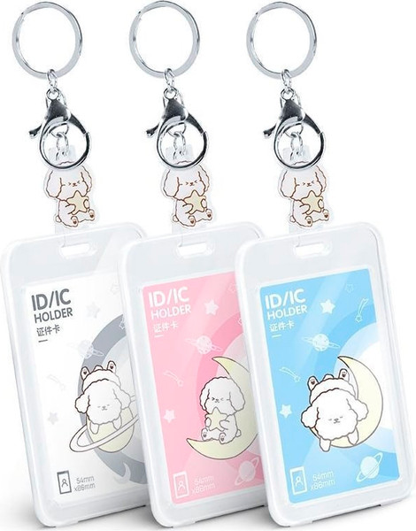 Изображение товара Бейдж Deli Holder / 64806 (прозрачный)