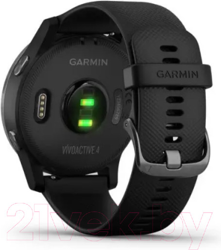 Изображение товара Умные часы Garmin Vivoactive 4 45mm / 010-02174-11 (Slate/Black)