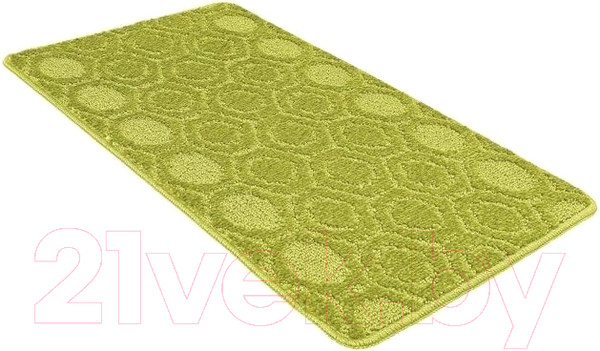 Изображение товара Коврик для ванной Shahintex Актив icarpet 50x80 002 / 891372 (салатный 58)