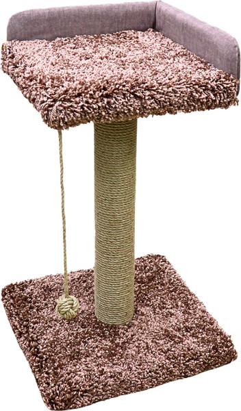 Изображение товара Когтеточка Кот и Пёс Полка К2 / КП60Д-К (коричневый)