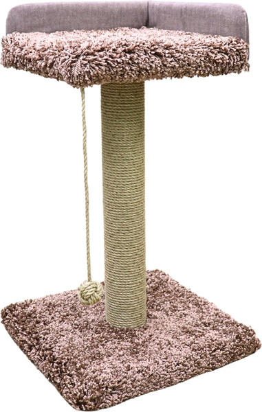 Изображение товара Когтеточка Кот и Пёс Полка К2 / КП60Д-К (коричневый)