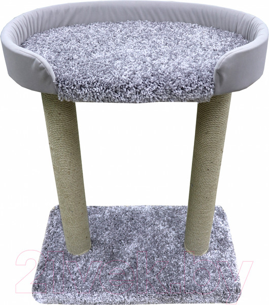 Изображение товара Лежанка-когтеточка Кот и Пёс Дуо К / КД75Д-К (серый)