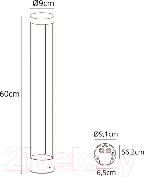 Изображение товара Светильник уличный Arte Lamp New York A1660PA-1BK