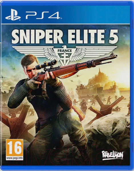 Изображение товара Игра для игровой консоли PlayStation 4 Sniper Elite 5 (EU pack, RU subtitles)