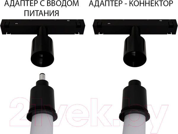 Изображение товара Трековый светильник Arte Lamp Loop A4911PL-1BK