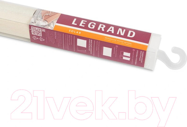 Изображение товара Рулонная штора LEGRAND Монтана 98x175 / 58127758 (ваниль)