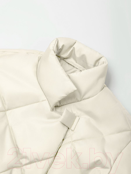 Изображение товара Пальто детское Amarobaby Trendy / AB-OD22-TRENDY29/33-128  (молочный, р.128-134)